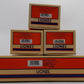 Lionel 6-19292 O Gauge B&O 6464 Boxcar Series Vl (Set of 3) LN/Box