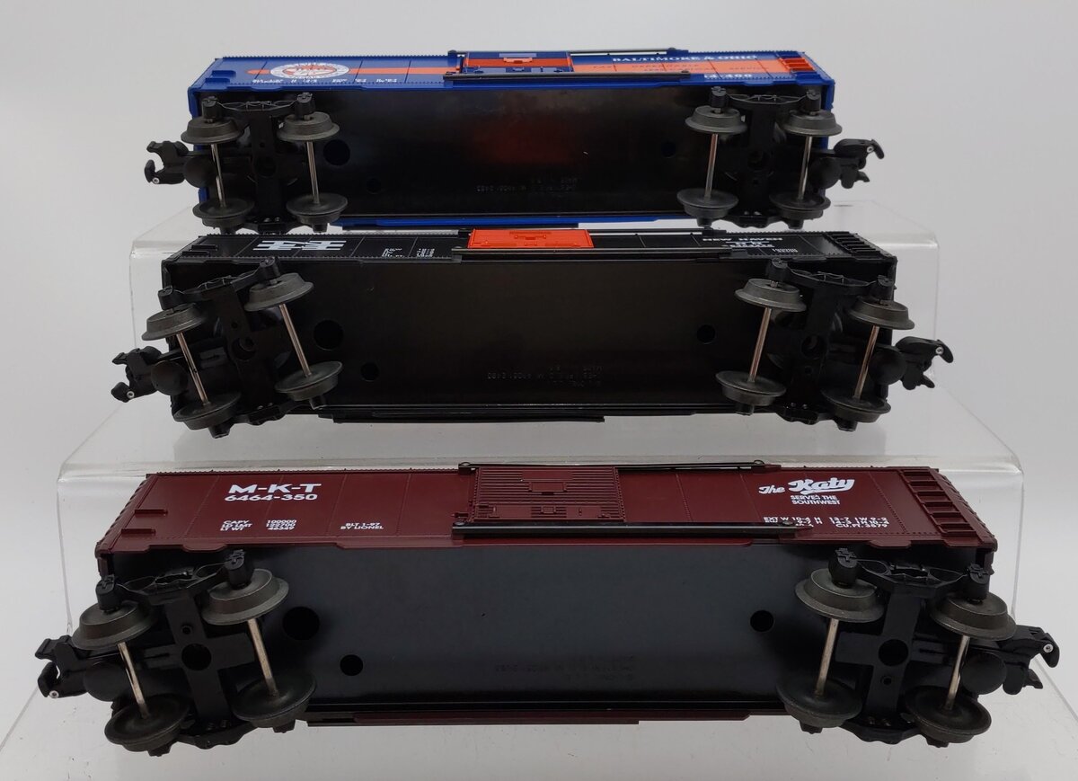 Lionel 6-19292 O Gauge B&O 6464 Boxcar Series Vl (Set of 3) LN/Box