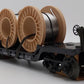 Lionel 6-16324 O Gauge Pennsylvania Depressed Center Flatcar with Cable Reels LN/Box