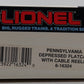Lionel 6-16324 O Gauge Pennsylvania Depressed Center Flatcar with Cable Reels LN/Box
