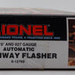 Lionel 6-12760 O/O27 Gauge Automatic Highway Flasher LN/Box