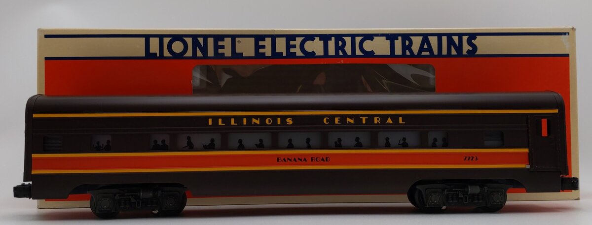 Lionel 6-7223 O Gauge Illinois Central "Banana Road" Passenger Car #7223 LN/Box