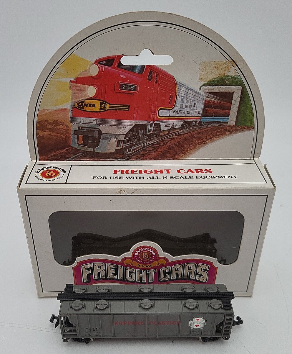 Bachmann 53-1038-D1 N Koppers 70 Ton Covered Hopper EX/Box