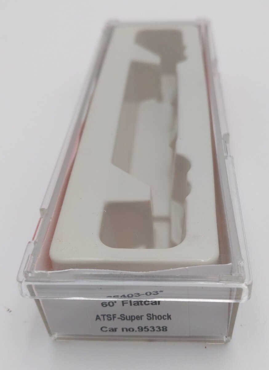InterMountain 66403-03 N Scale ATSF Flat Car #95338 LN/Box