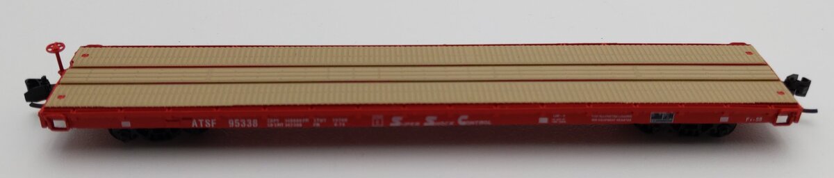 InterMountain 66403-03 N Scale ATSF Flat Car #95338 LN/Box