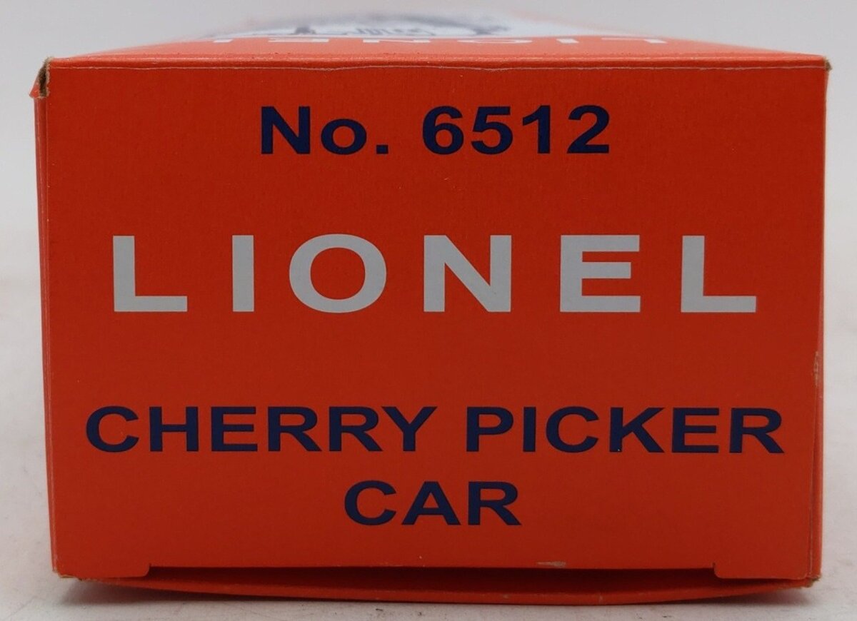 Lionel 6-29839 O Gauge PWC Lionel Cherry Picker Car #6512 LN/Box