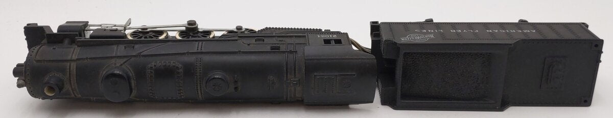 American Flyer 21084 Vintage S C&NW 4-6-2 Steam Locomotive & Tender VG