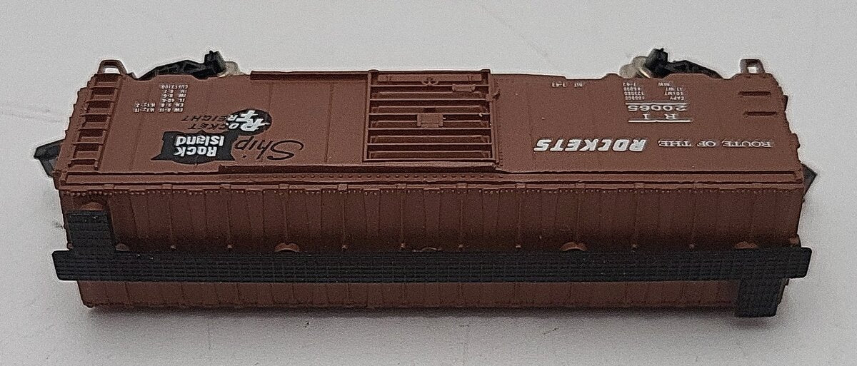 Bachmann 53-1000-08 N Rock Island 20065 Steel Box Car EX/Box