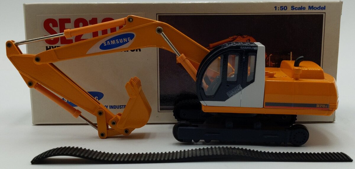 Kingstar toy 1:50 Diecast Samsung SE210LC Excavator VG/Box