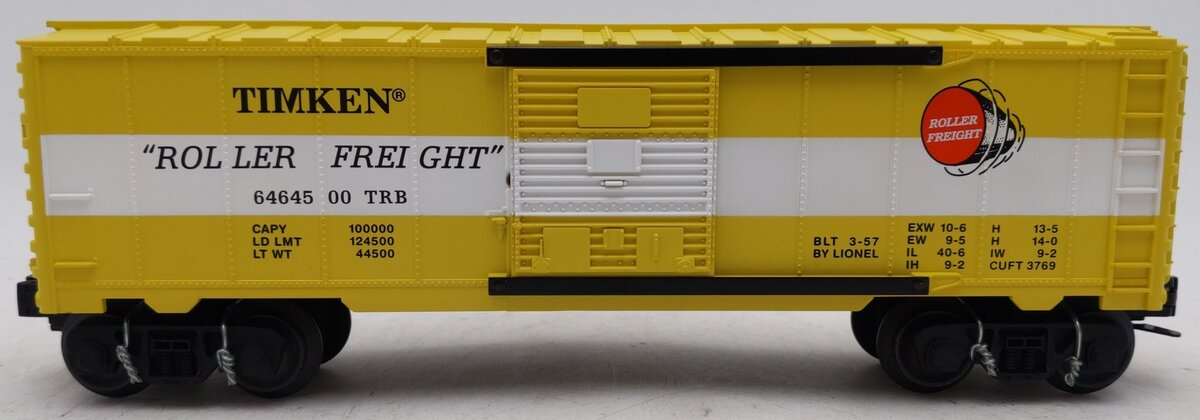 Lionel 6-29212 O Gauge Timken 6464 Boxcar #6464500 LN/Box