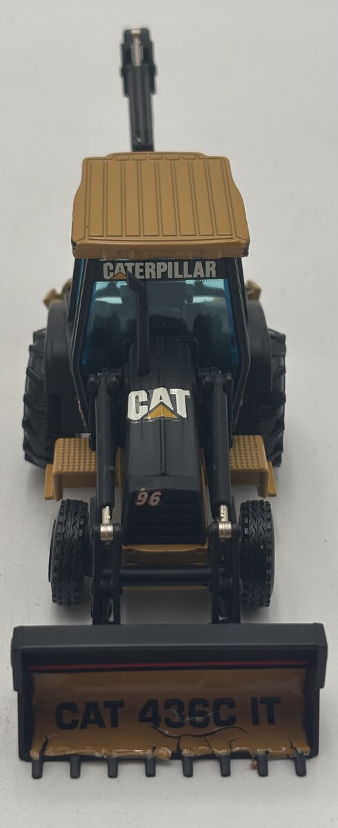 NZG 429 1:50 CAT 436C IT Backhoe Loader David Green #96 Racing Edition EX/Box