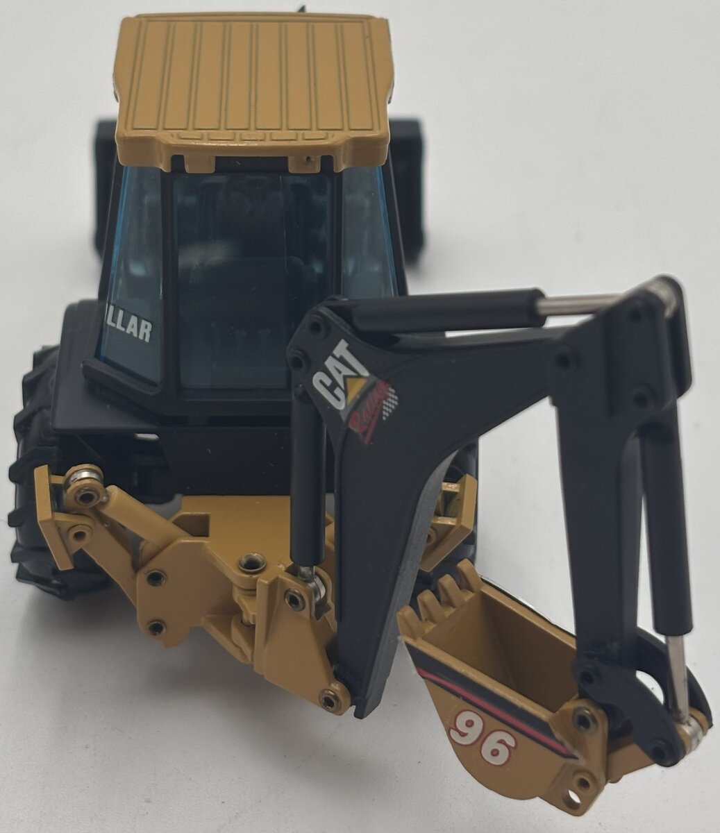 NZG 429 1:50 CAT 436C IT Backhoe Loader David Green #96 Racing Edition EX/Box