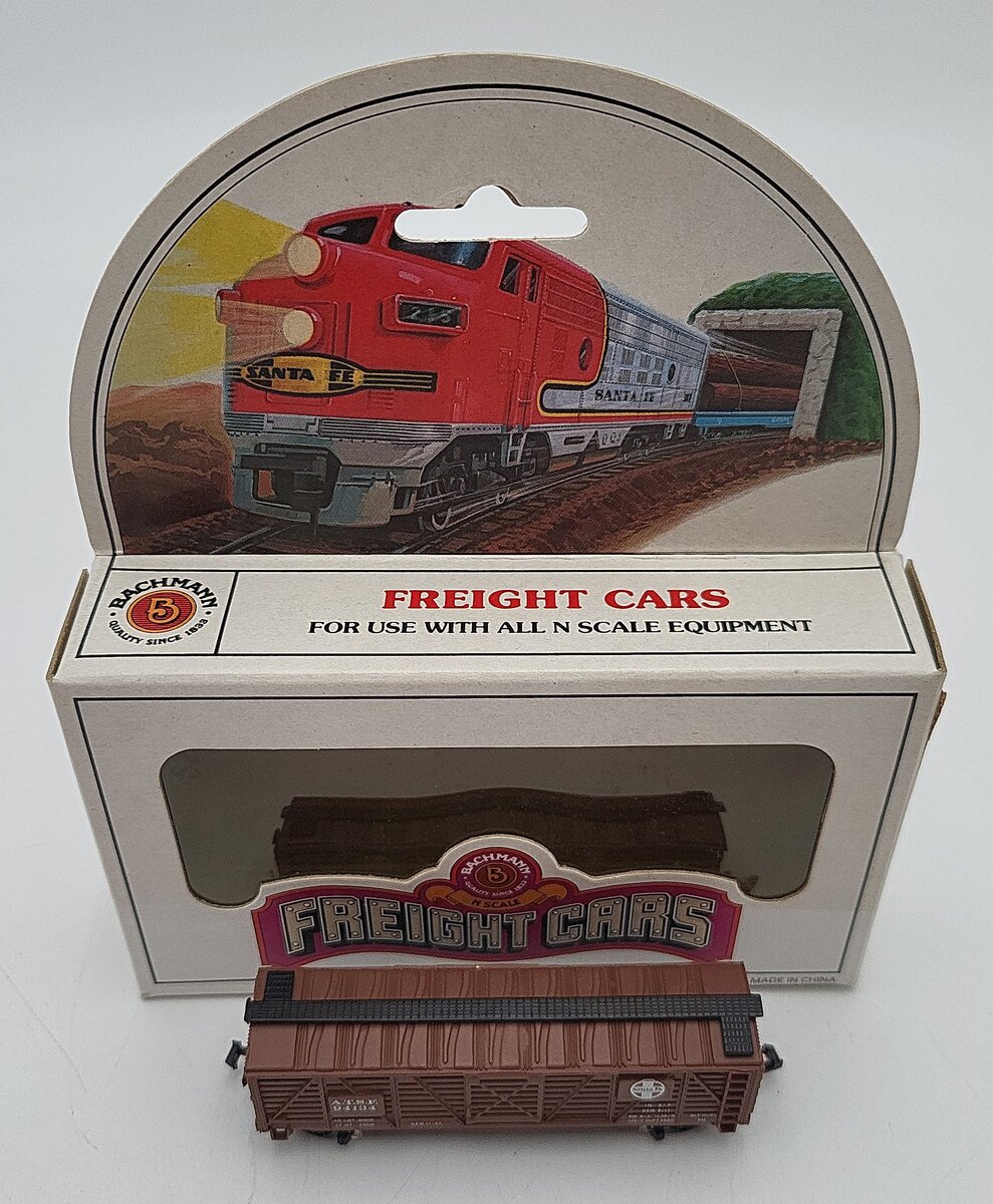 Bachmann 73660 N Scale Santa Fe Boxcar #64134 EX/Box