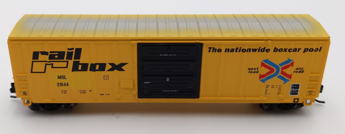 InterMountain 67518-09 N Scale Railbox Boxcar #21644 LN/Box