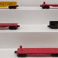 Lionel O Gauge Vintage Freight Cars; 6511-2, 24109, 6825, 6414, 616260, [5] VG