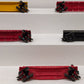 Lionel O Gauge Vintage Freight Cars; 6511-2, 24109, 6825, 6414, 616260, [5] VG