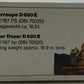 Hanomag IBH 2853 1:50 Diecast D680E Crawler Dozer NIB