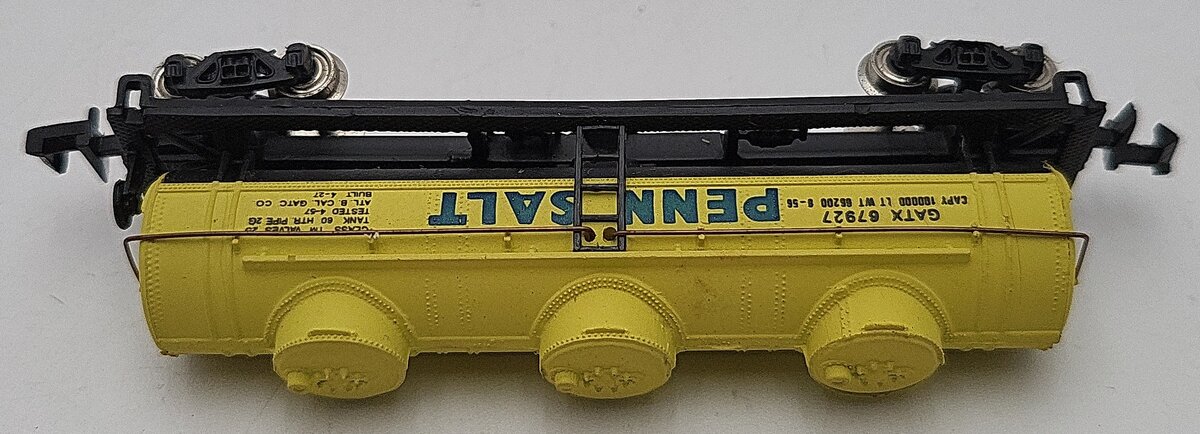 Bachmann 73660 N Scale Penn salt Tank Car #67927 LN/Box