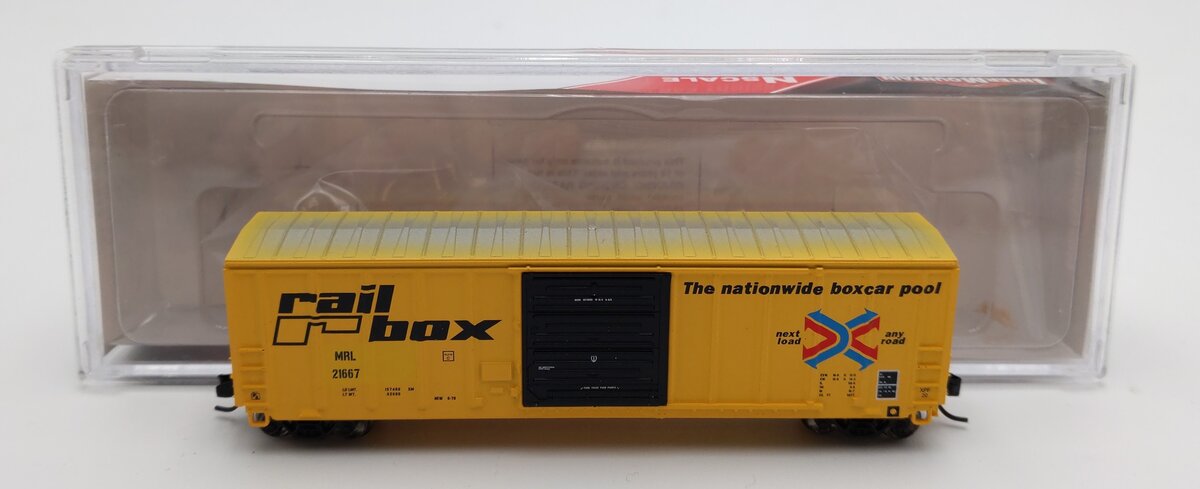InterMountain 67518-12 N Scale Railbox Boxcar #21667 LN/Box
