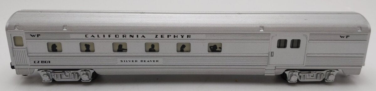 American Flyer 6-48926 S WP "Silver Beaver" California Zephyr Combine Car #801 EX