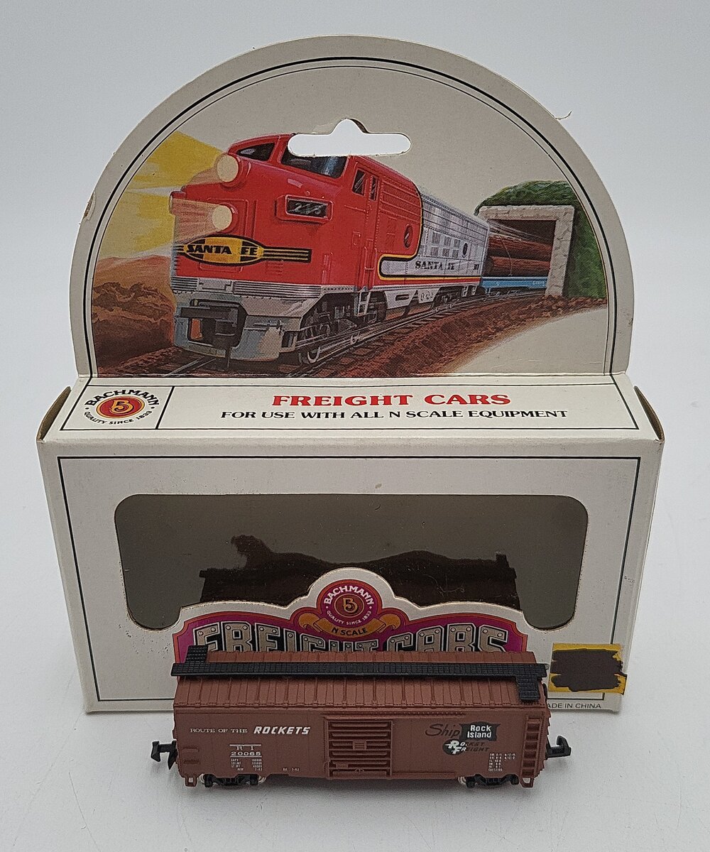 Bachmann 73660 N Scale 41' Steel Box Car EX/Box
