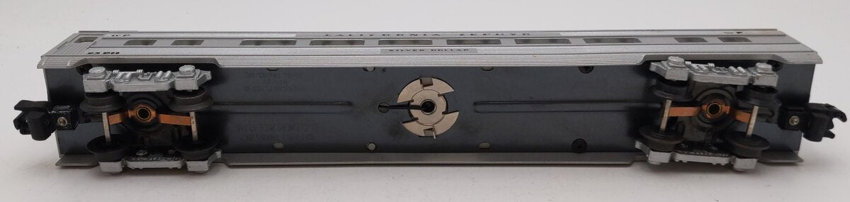 American Flyer 6-48930 S WP California Zephyr Silver Dollar Vista Dome Car #811 EX