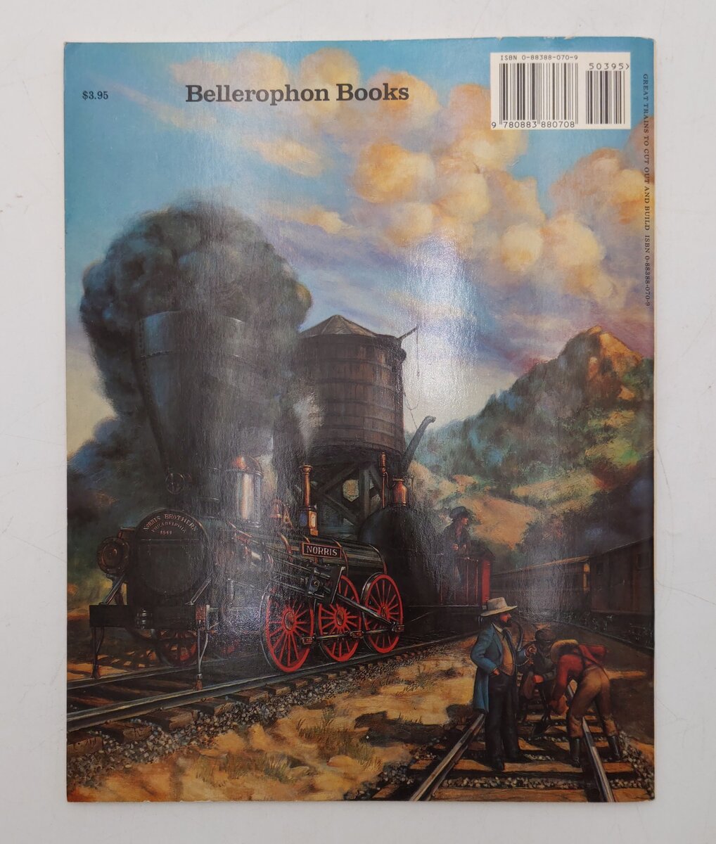 Great Trains To Cut Out & Put Together Paperback Book By Nick Taylor EX