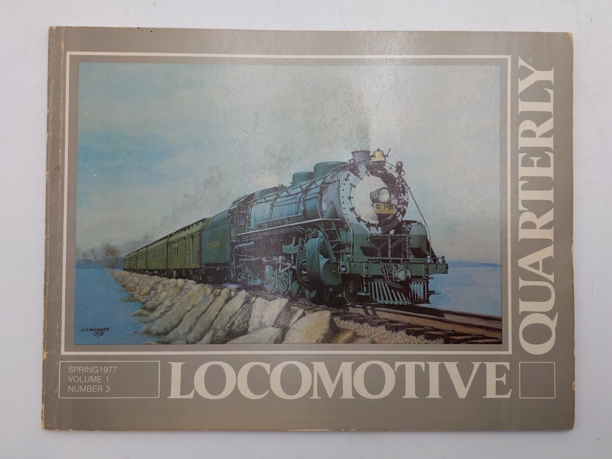 Locomotive Quarterly Spring 1977 Vol.1 No.3 Paperback Book By Jack W. Farrell VG