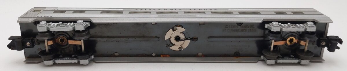 American Flyer 6-48929 S WP California Zephyr Silver Palace Vista Dome Car #813 VG
