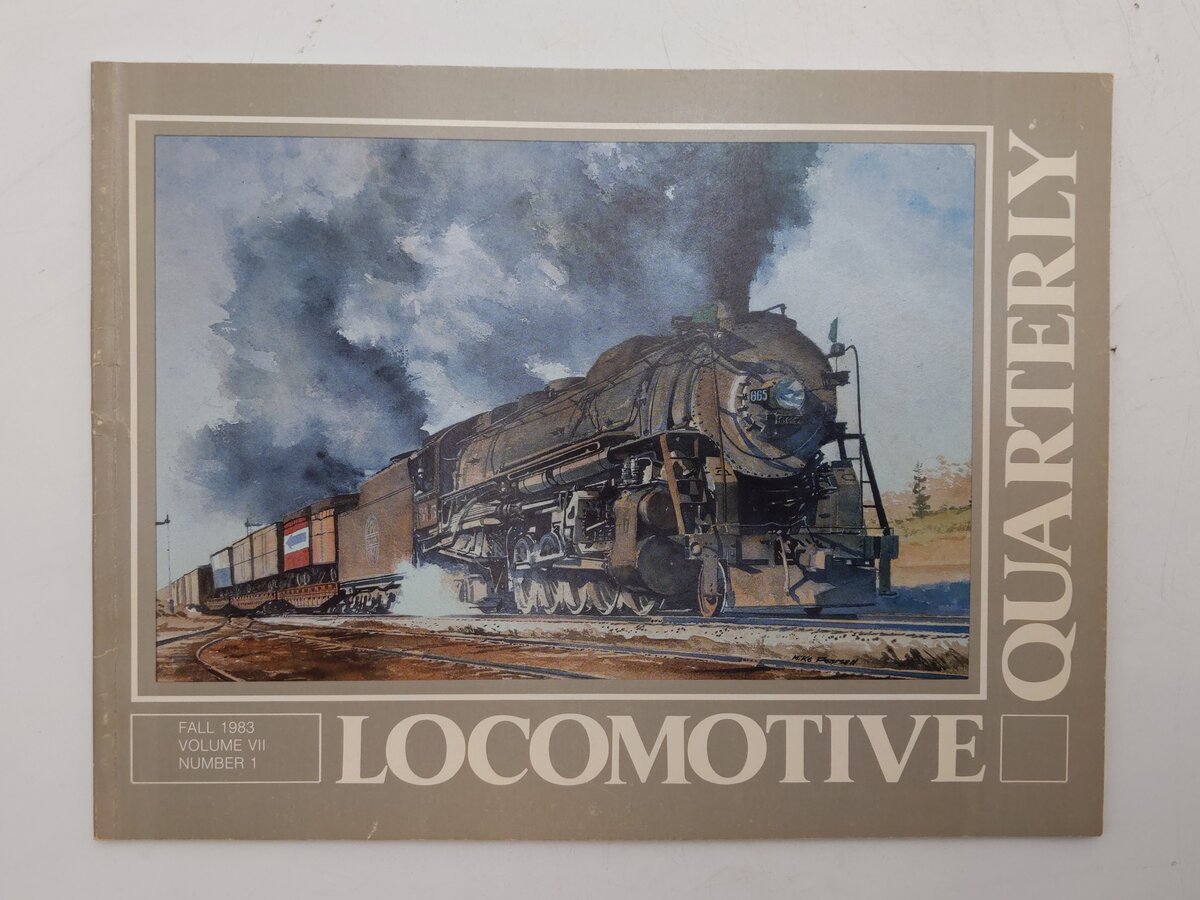 Locomotive Quarterly Fall 1983 Vol.VII No.1 Paperback Book By Jack W. Farrell EX