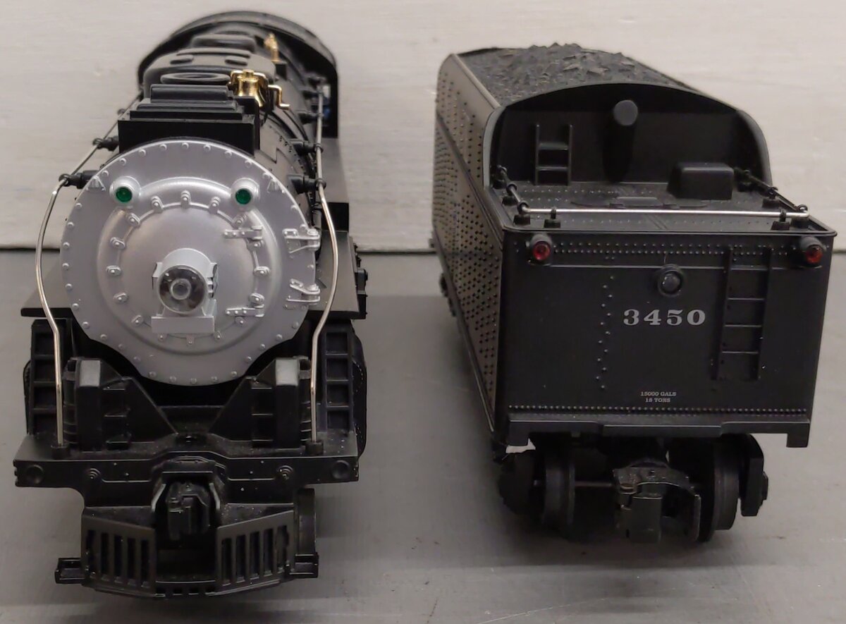 Lionel 6-82965 O Santa Fe 4-6-4 Hudson Lion Chief Steam Locomotive #3450 LN/Box