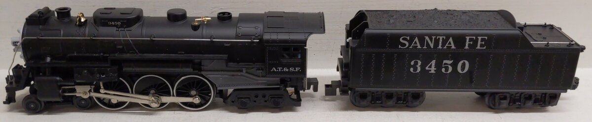 Lionel 6-82965 O Santa Fe 4-6-4 Hudson Lion Chief Steam Locomotive #3450 LN/Box