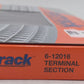 Lionel 6-12016 O 10" Terminal FasTrack Section Single Piece LN/Box