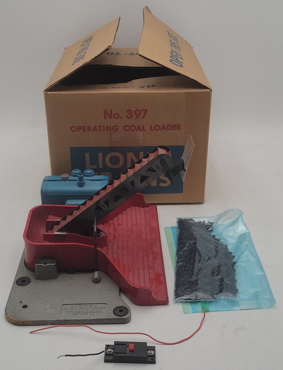 Lionel 397 Vintage O Operating Coal Loader VG/Box