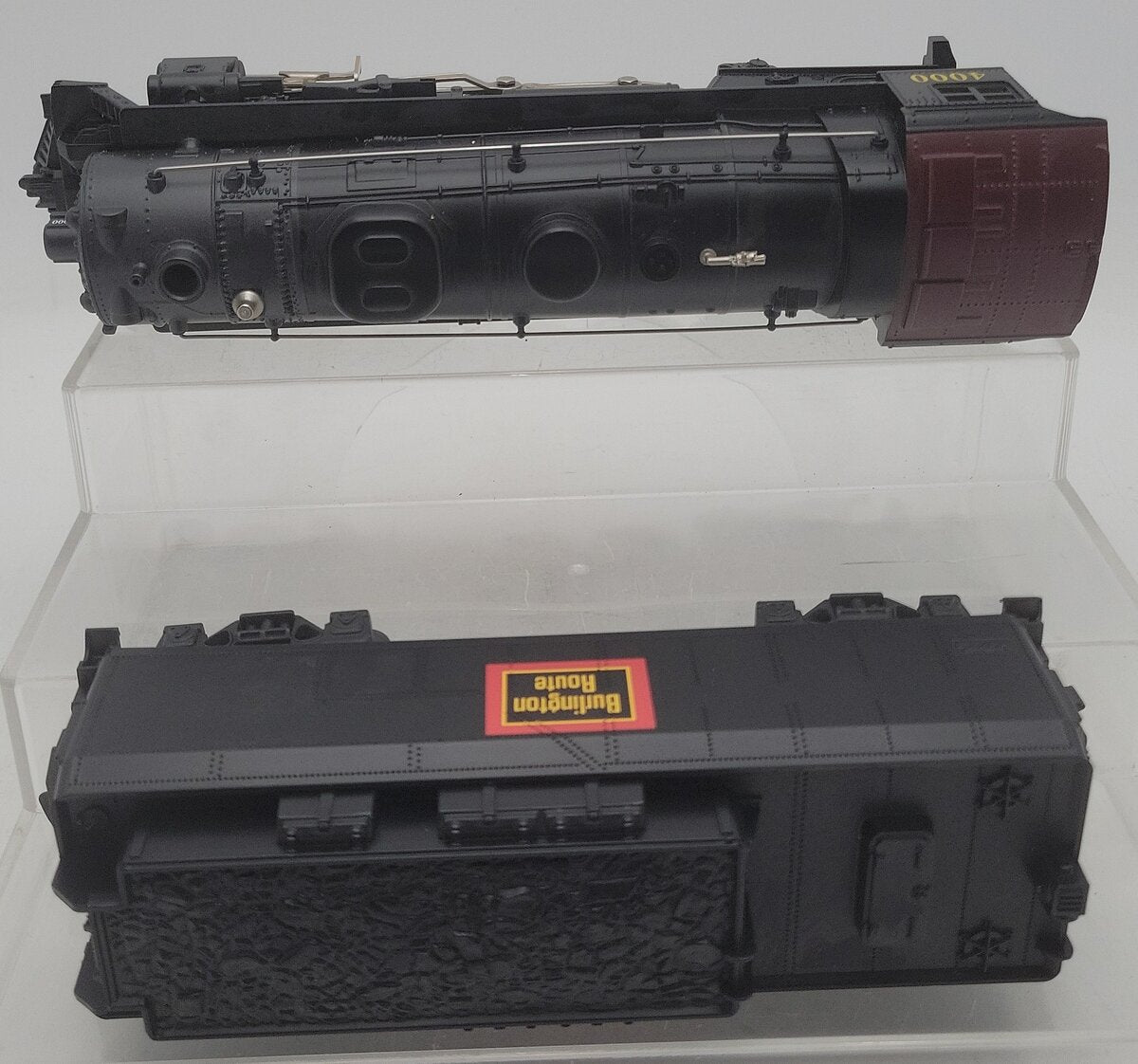 Lionel 6-28060 O NYC Burlington Route 4-6-4 Steam Locomotive w/ Tender #4000 EX
