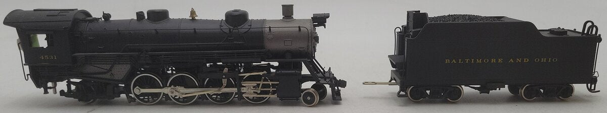 Athearn G9002 HO Baltimore & Ohio USRA 2-8-2 Light Steam Loco & Tender #4596 EX/Box