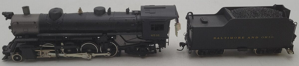 Athearn G9002 HO Baltimore & Ohio USRA 2-8-2 Light Steam Loco & Tender #4596 EX/Box