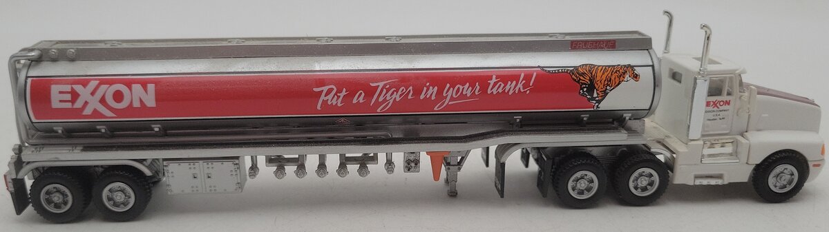 Model Power 16001 1:87 Short Haul Tractor W/Tank Trailer Exxon EX/Box