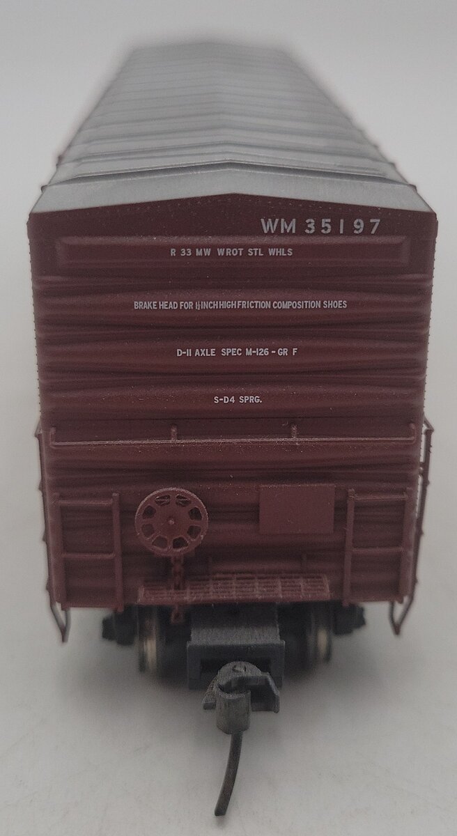 Atlas 1336-2 HO Scale Western Maryland 50' Precision Design Boxcar #35197 EX/Box
