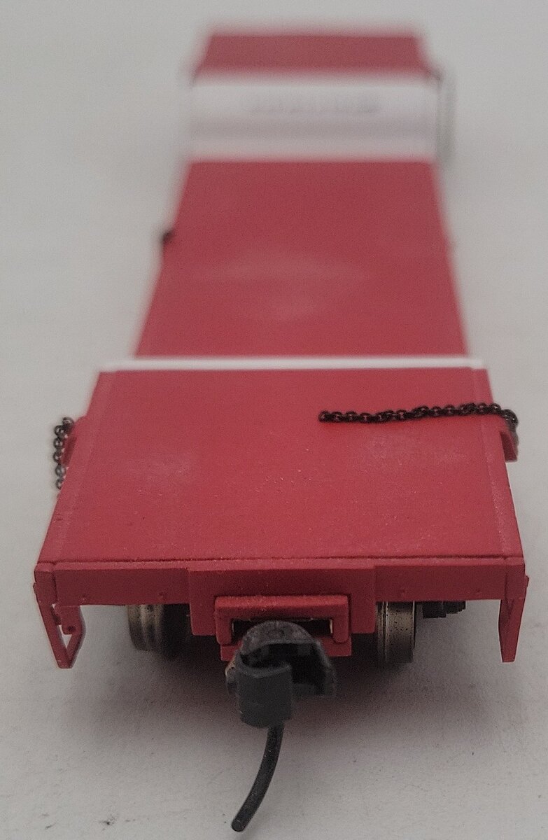 Walthers 932-7883 HO Scale KRL 4-Axle 90 Ton GSC Depressed Center Flat Car EX/Box