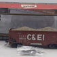 Atlas 1881-1 HO Scale C&EI Offset Side Hopper w/Flat End #96212 EX/Box