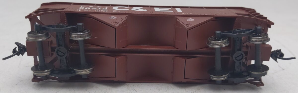 Atlas 1881-1 HO Scale C&EI Offset Side Hopper w/Flat End #96212 EX/Box