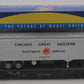 Athearn 72466 HO Scale CGW 50' Flat With 40' Trailer #3825 EX/Box