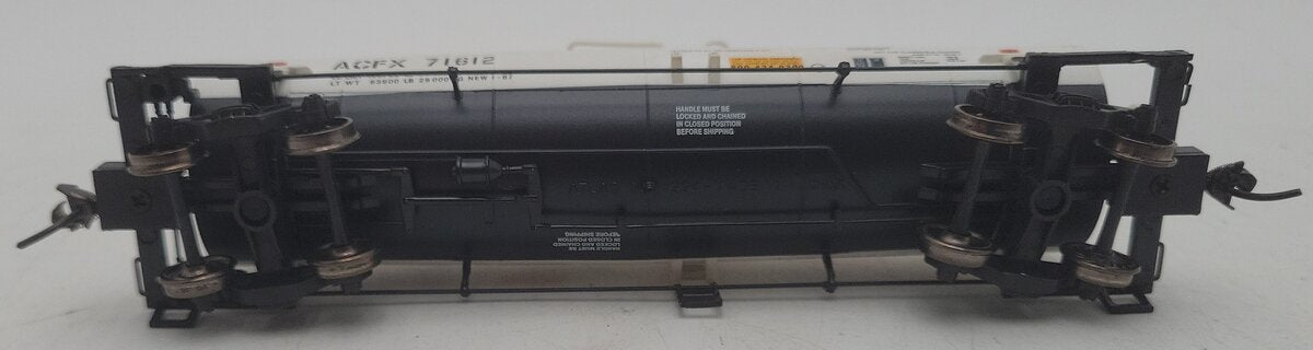 Atlas 1709-3 HO Dupont Ti-Pure ACFX Kaolin Tank Car #71612 VG/Box