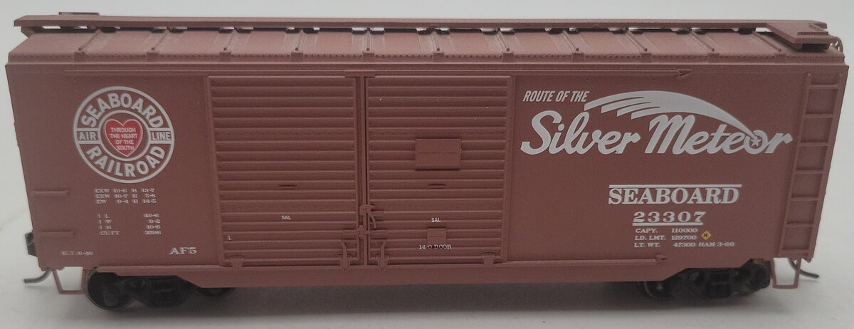 Athearn 70171 HO Seaboard Air Line 40' Double-Door Boxcar #23307 EX/Box