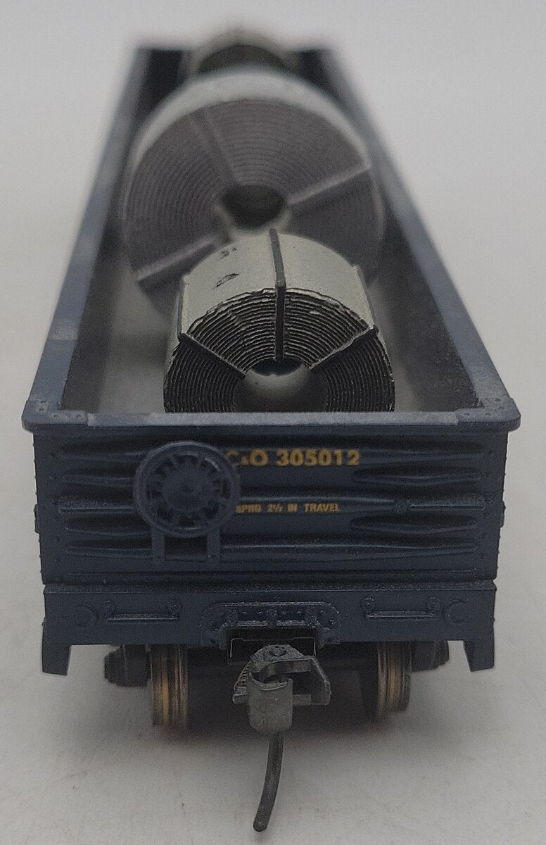 Athearn 91440 HO Scale Chessie 50' Gondola w Coil Load #302012 EX/Box