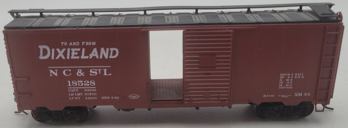 Branchline 8030 Nashville Chatanooga & St Louis 40' AAR Boxcar #18528 VG/Box