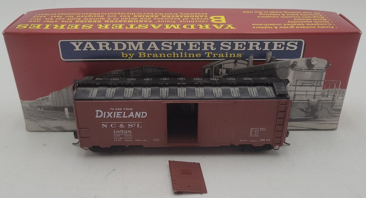 Branchline 8030 Nashville Chatanooga & St Louis 40' AAR Boxcar #18528 VG/Box