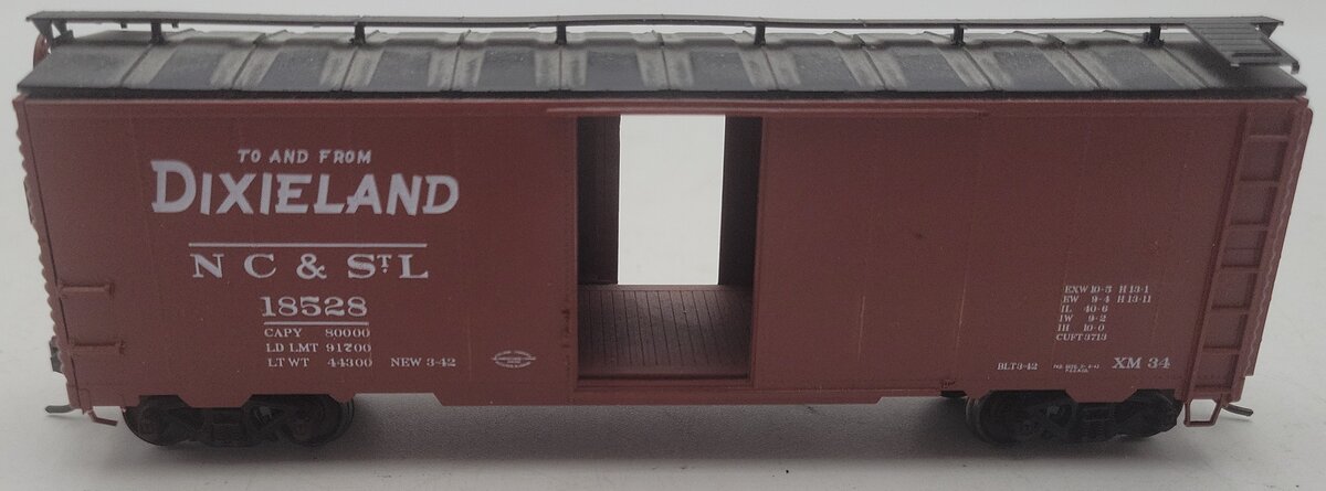 Branchline 8030 Nashville Chatanooga & St Louis 40' AAR Boxcar #18528 VG/Box