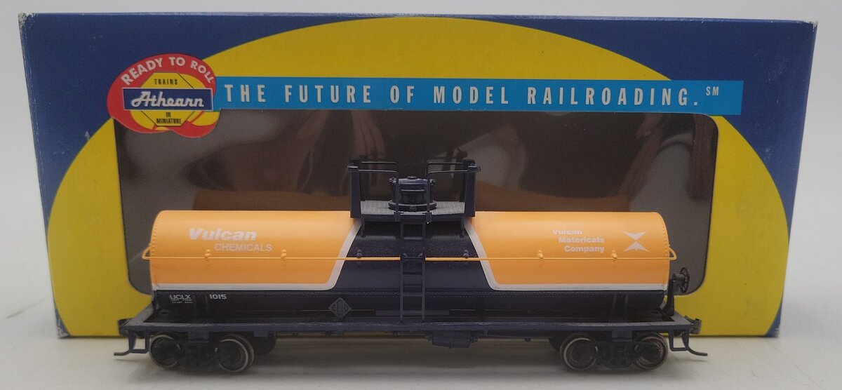 Athearn 7278 HO Scale Vulcan Chemicals Chemical Tank Car #1015 EX/Box
